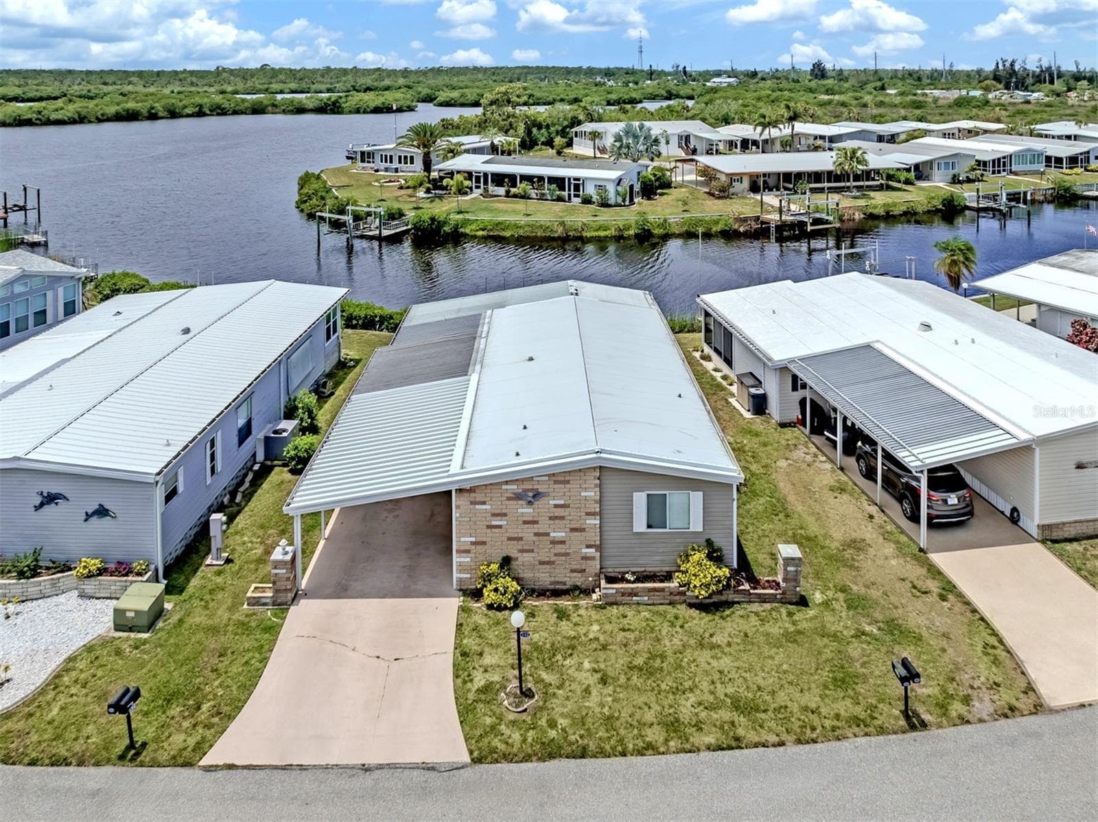 Aerial - 132 MARTINIQUE RD, NORTH PORT