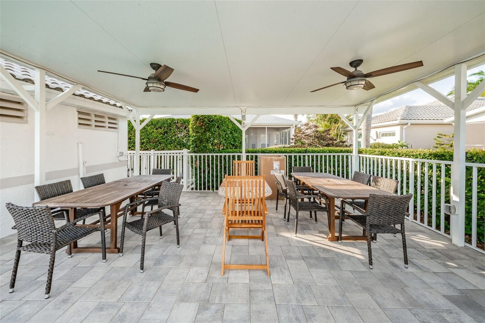 Pavilion area at community pool - 9310 SOUCHAK DR, TRINITY
