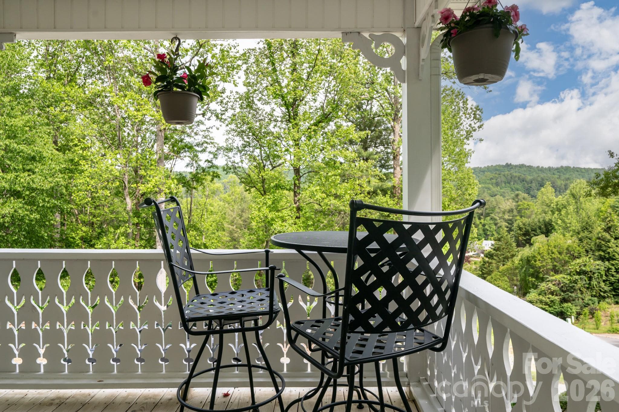 Enjoy outdoor dining with a mountain view - 10 Terrapin Trail, Flat Rock