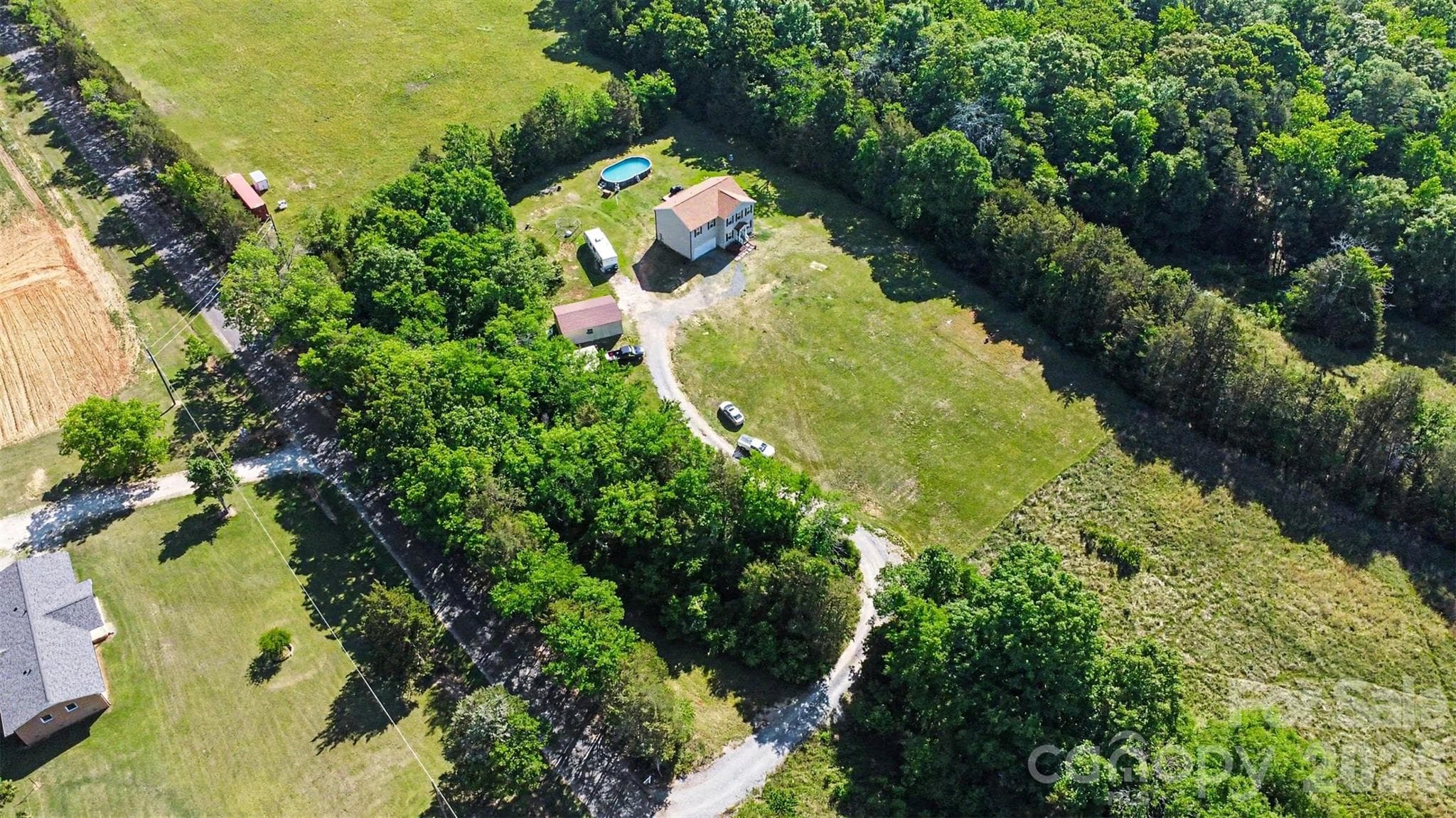 Aerial View - Sharon