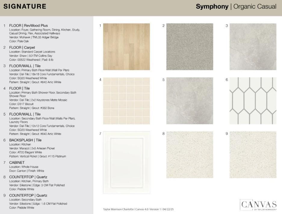 17114 Walker Wylie Drive - Design Selections - This home is currently under construction - selections are subject to change - 17114 Walker Wylie Drive, Charlotte