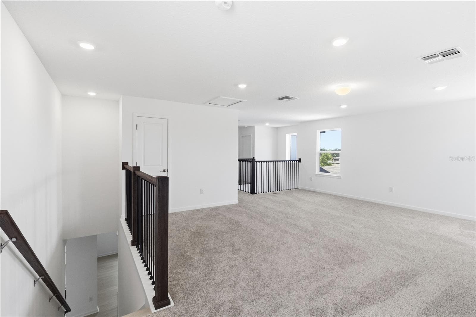 Bright loft area with room to create a media space, play area, homework zone, or lounge. - 13824 SUNLIGHT MEADOW DR, RIVERVIEW