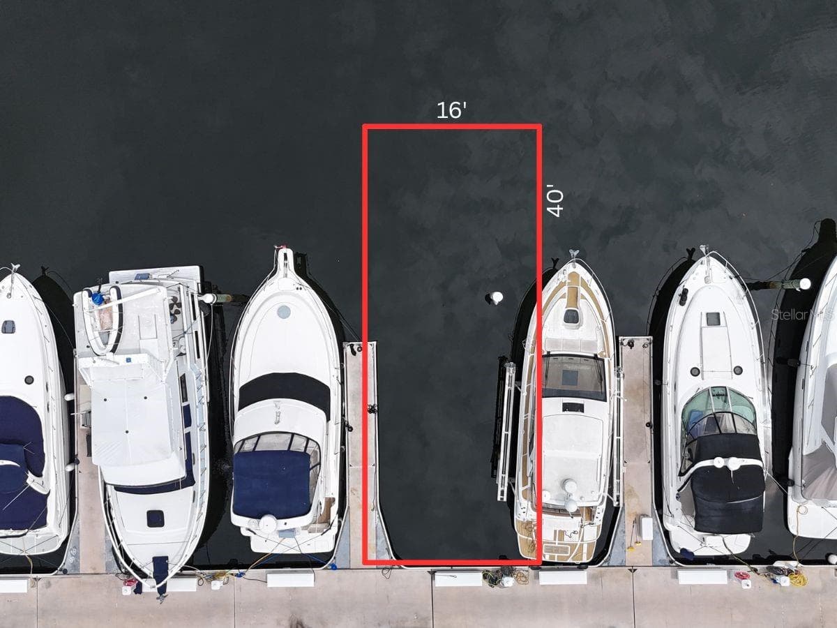 Slip Measurements - 102 RIVIERA DUNES WAY #N-14, PALMETTO