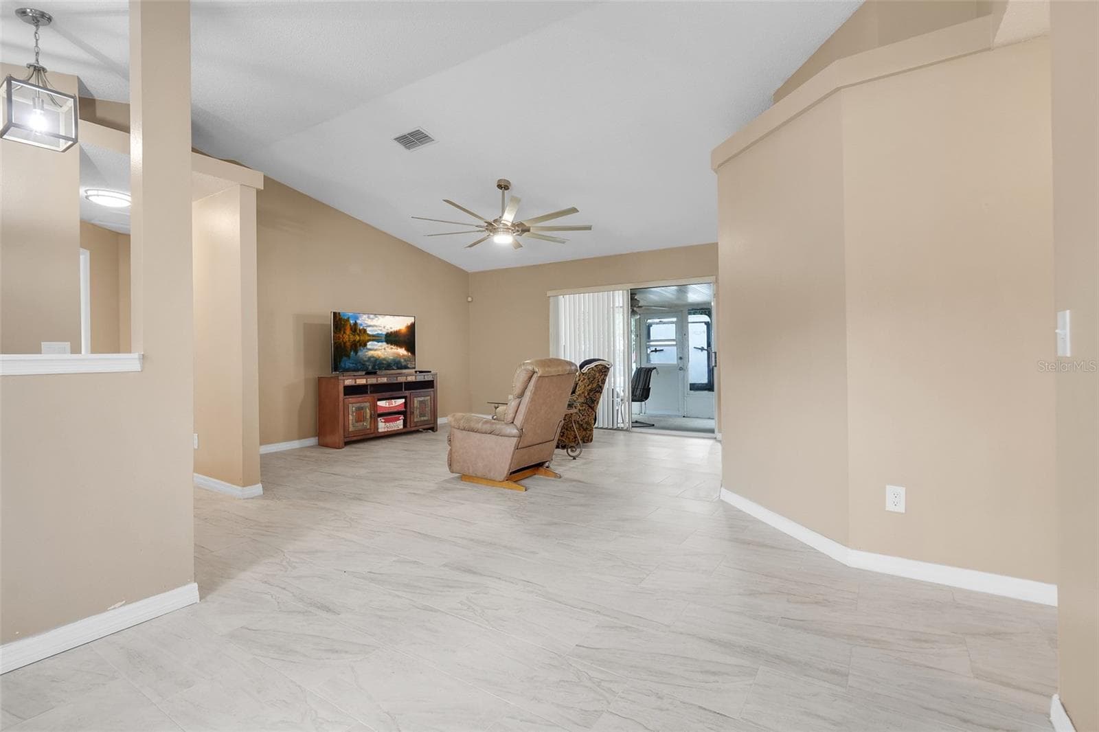 Living Room from Dining Area - 10752 CRESCENDO LOOP, CLERMONT