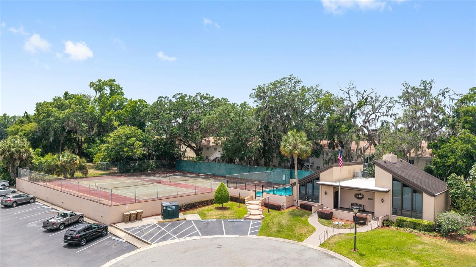 You can see the club house on your street, from the corner of your balcony - 2415 NE 7TH ST #8, OCALA