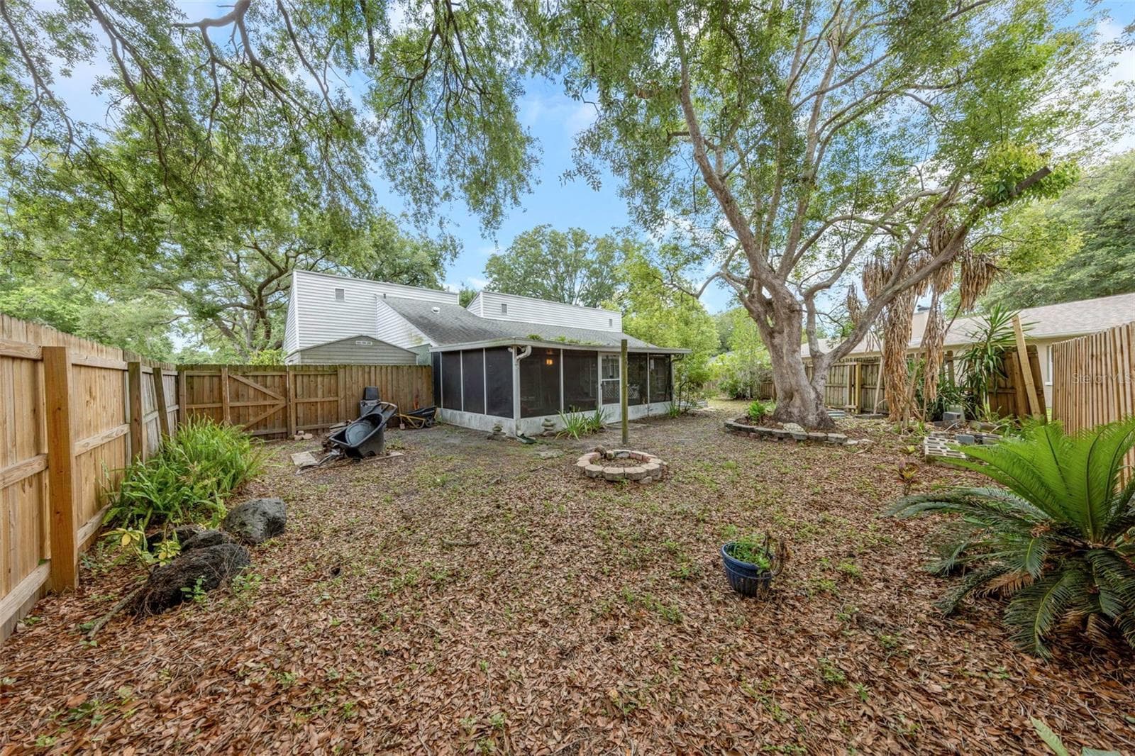 Rear Yard - 17704 RIVENDEL RD, LUTZ