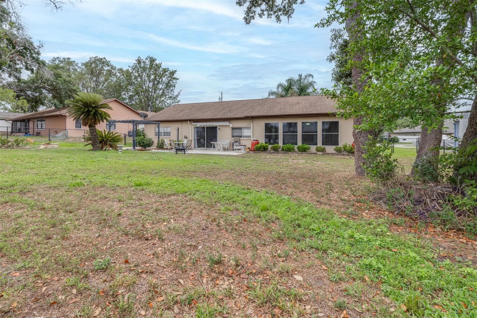 Spacious back yard - 8441 BRAGANZA ST, SPRING HILL