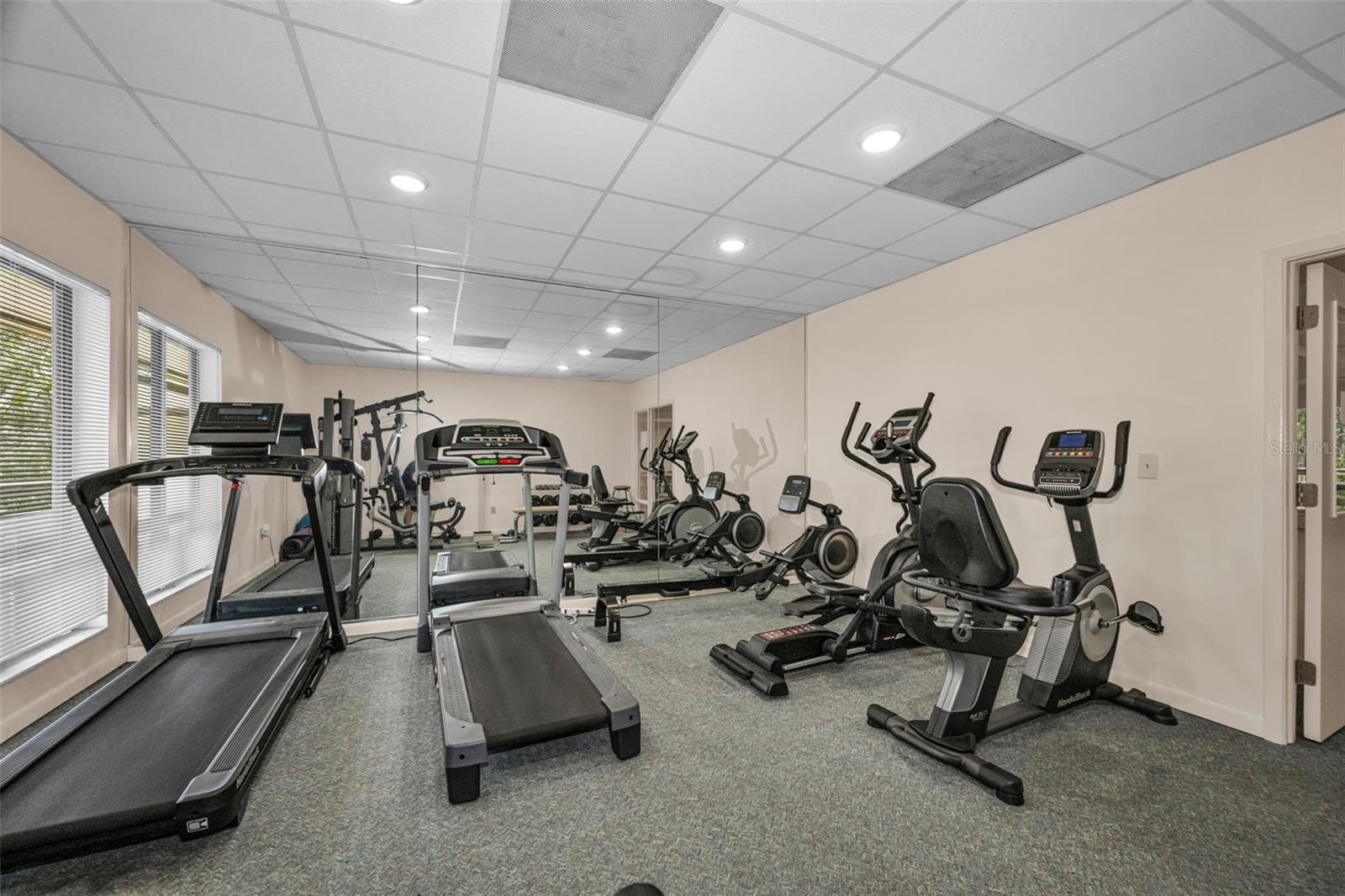 Exercise room. - 5400 PARK ST N #303, ST PETERSBURG