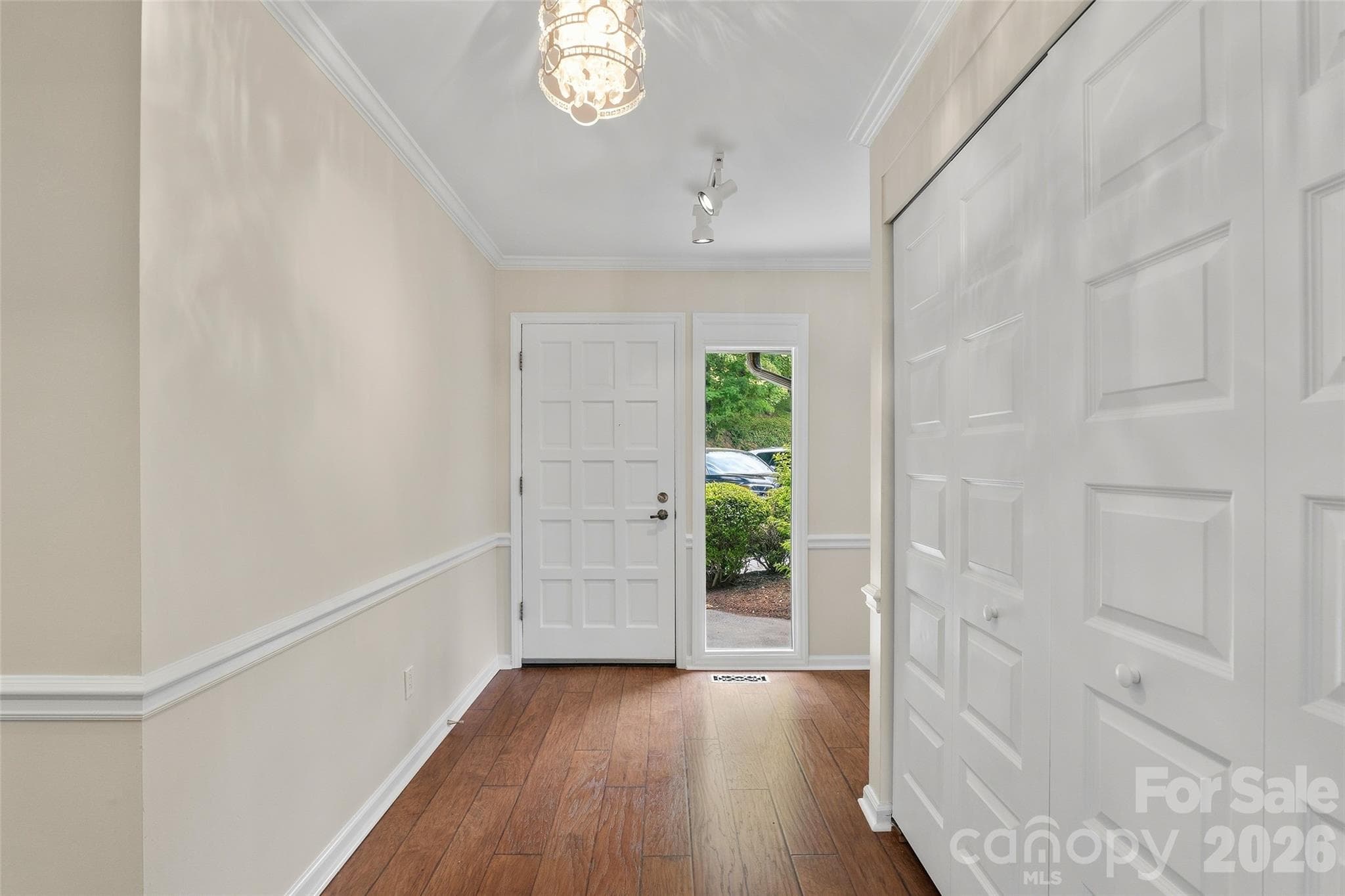 Front door interior - 201 Timber Drive, Asheville