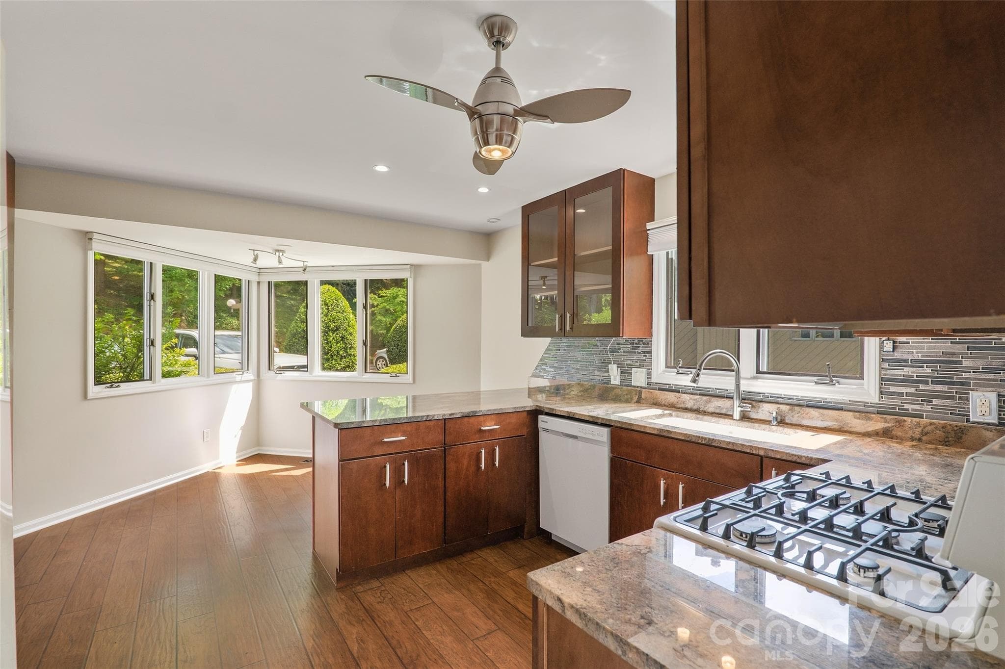Gas stove - 201 Timber Drive, Asheville