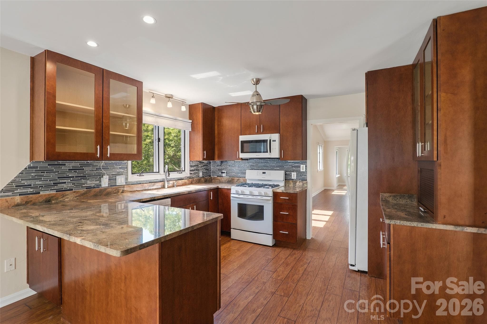 Kitchen w/ Granite Countertops - 201 Timber Drive, Asheville