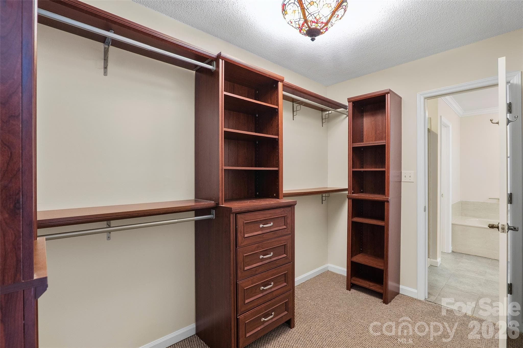 Primary walk-in closer - 201 Timber Drive, Asheville