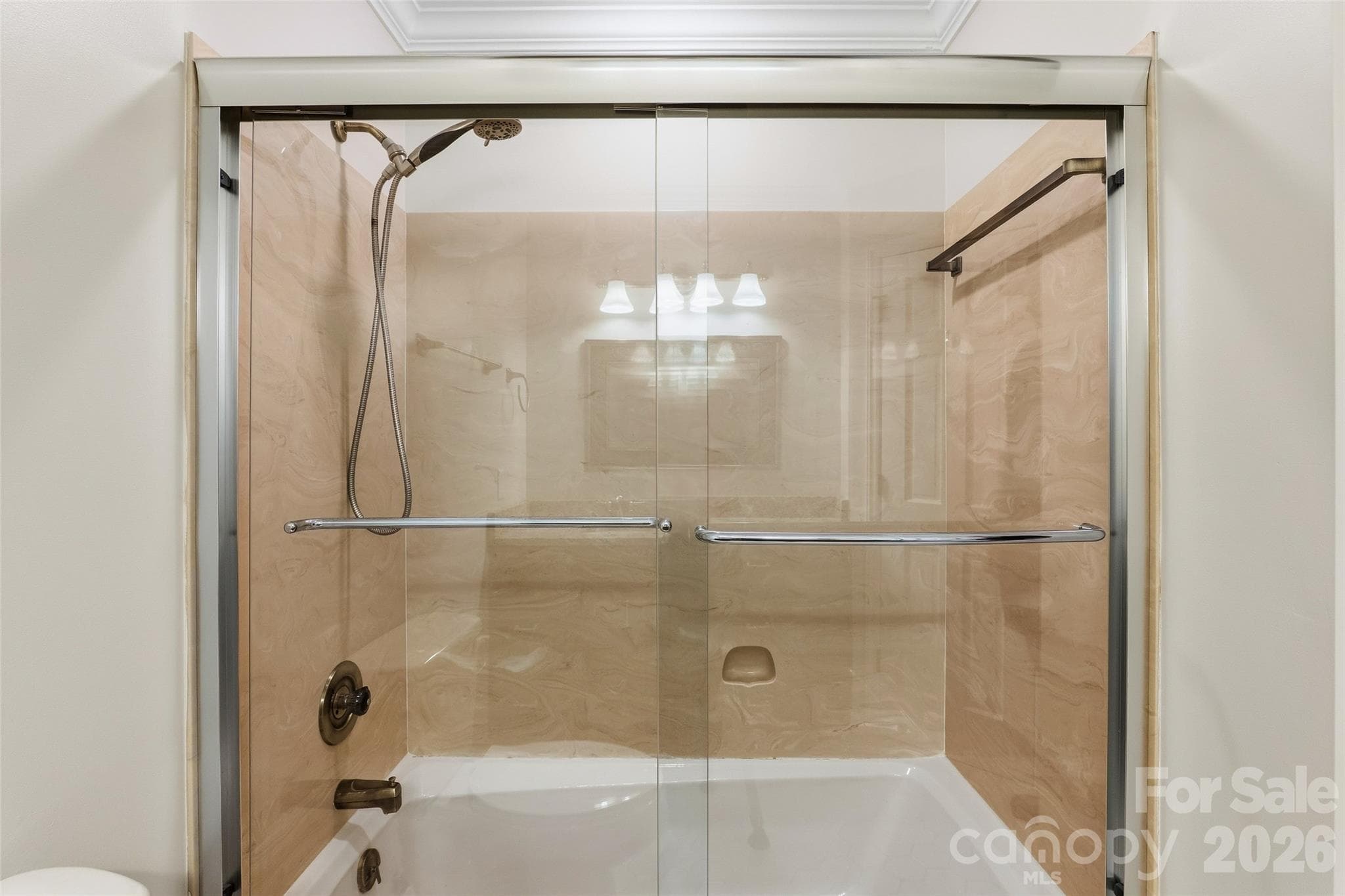 Tub & shower - 201 Timber Drive, Asheville