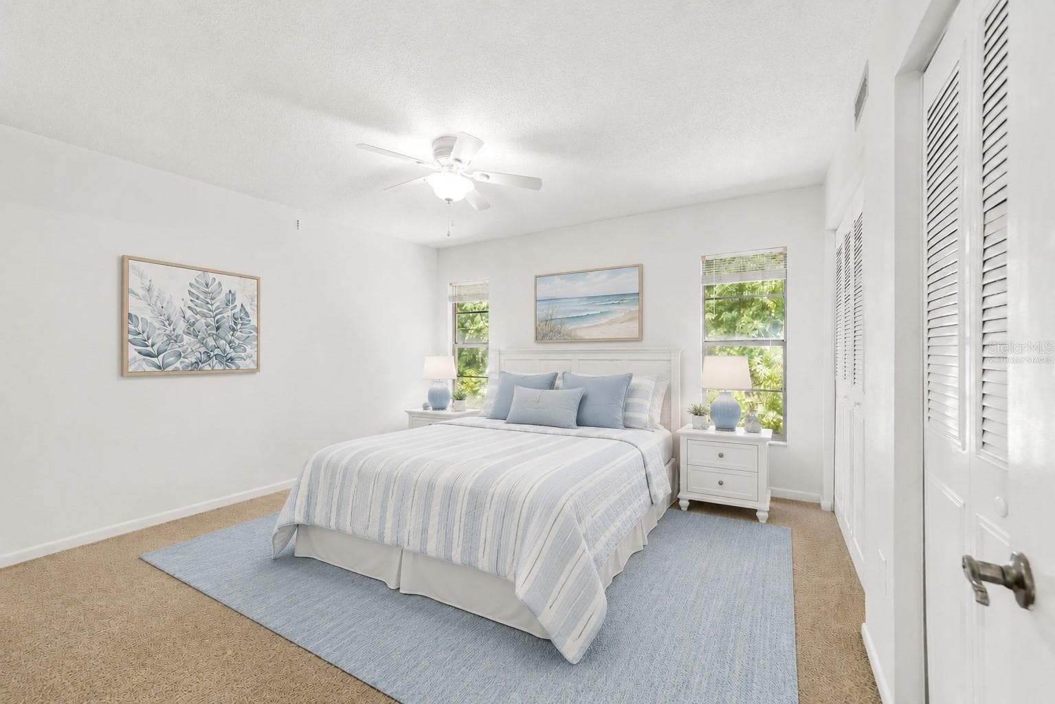 Primary bedroom(Partially virtually staged - 2415 NE 7TH ST #8, OCALA
