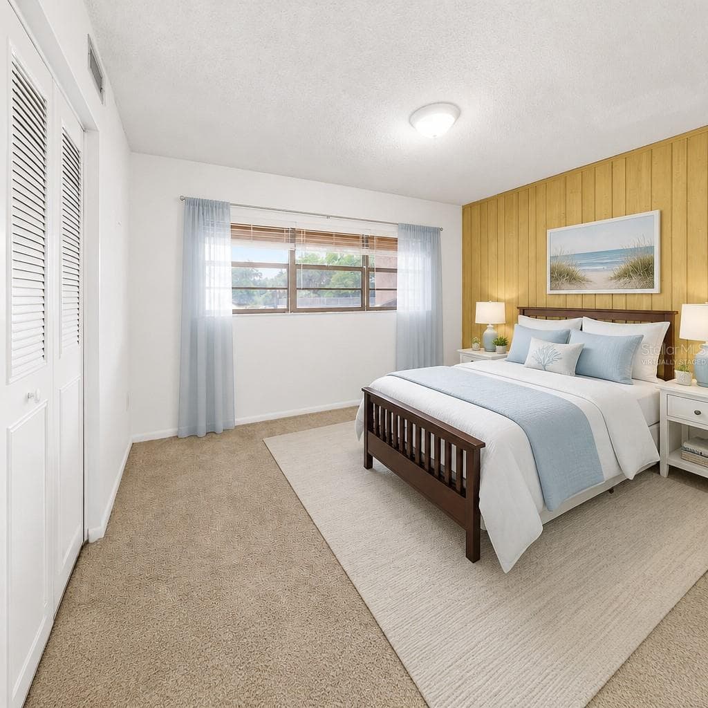 Guest bedroom(Partially virtually staged - 2415 NE 7TH ST #8, OCALA