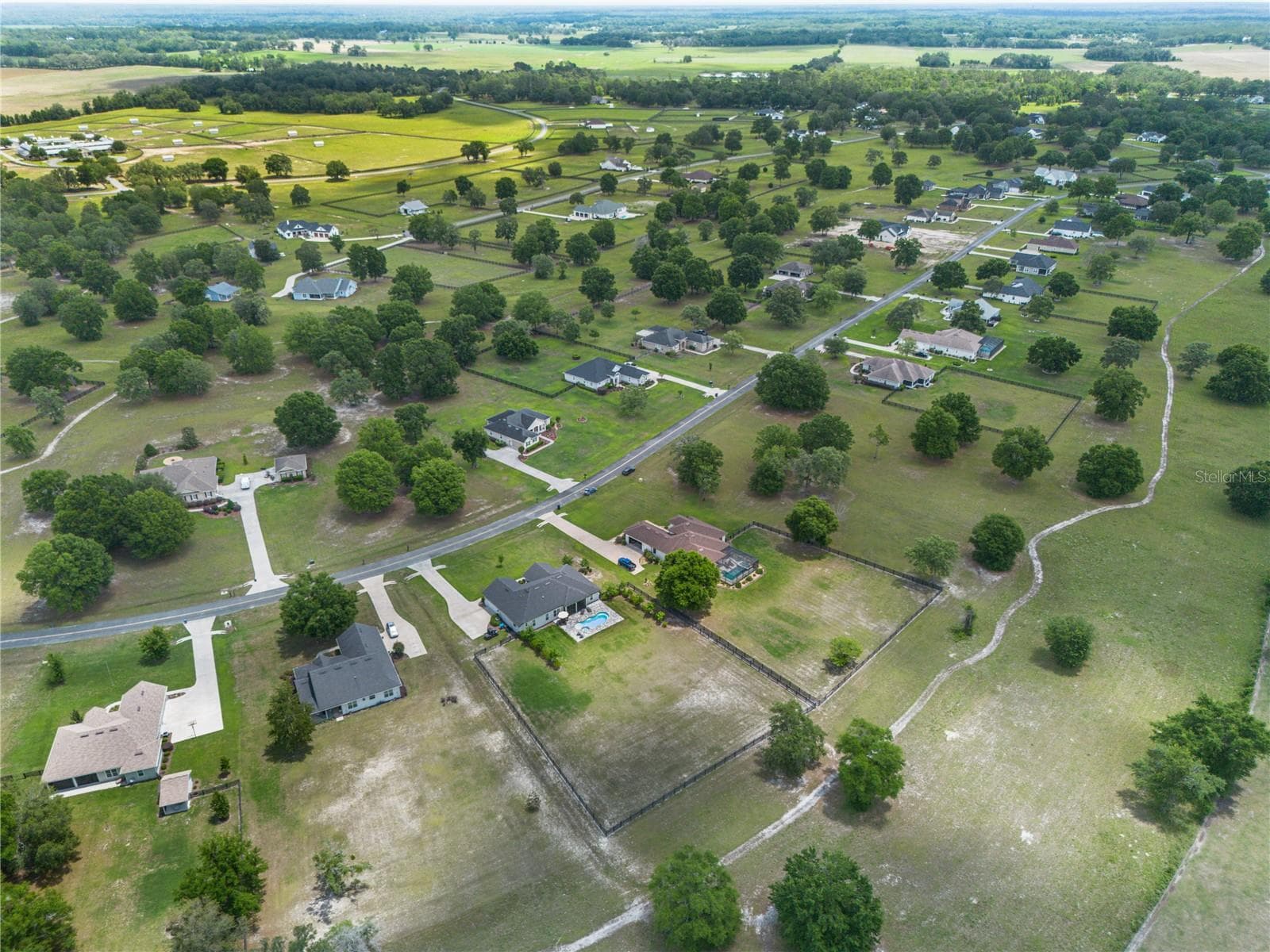Aerial View - 1146 SW MANDIBA DR, LAKE CITY