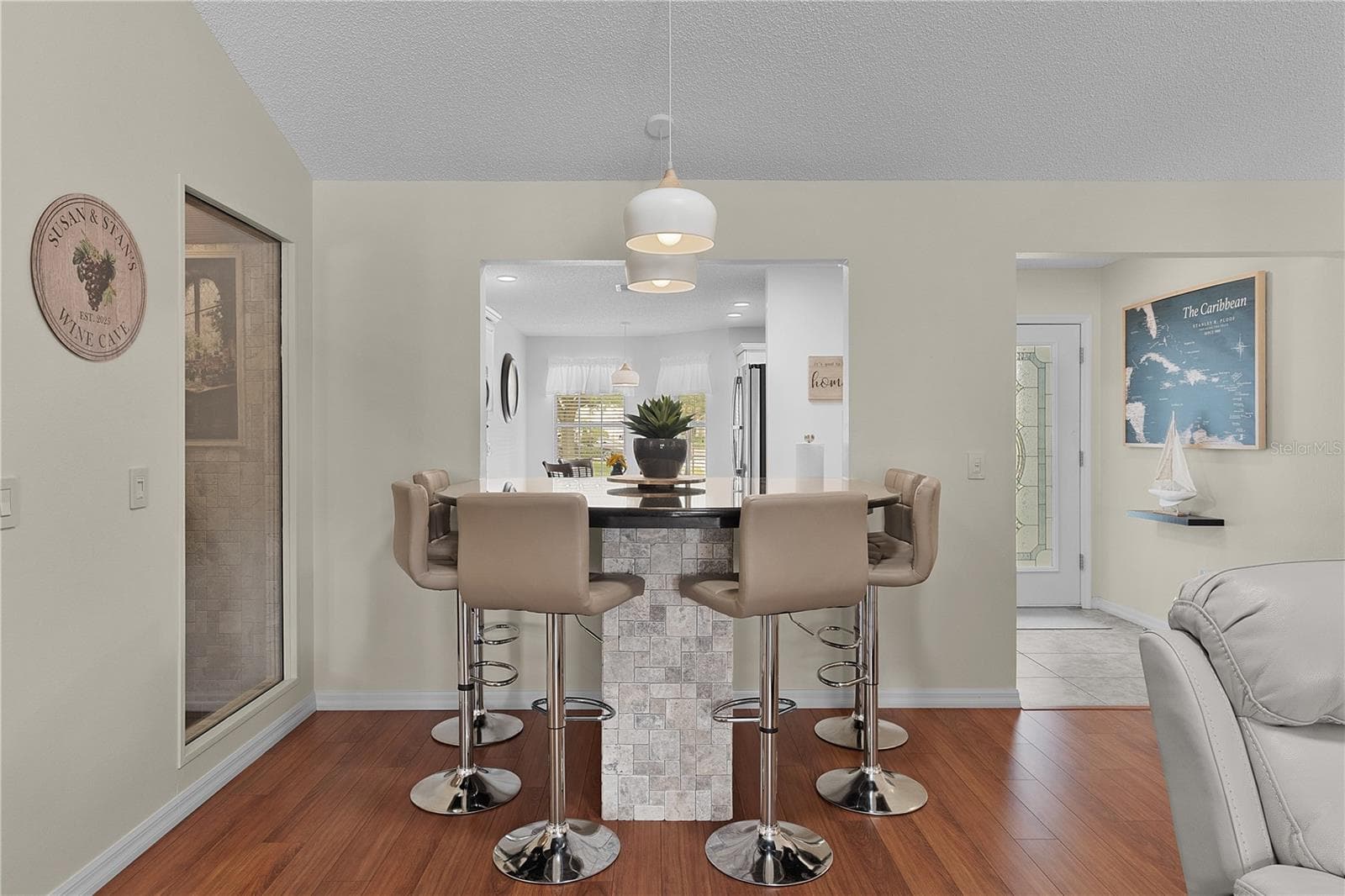View of entertaining area from living room - 1795 HAGOOD LOOP, THE VILLAGES