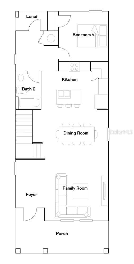 Main Floor - 2401 VOLUNTEER AVE, KISSIMMEE