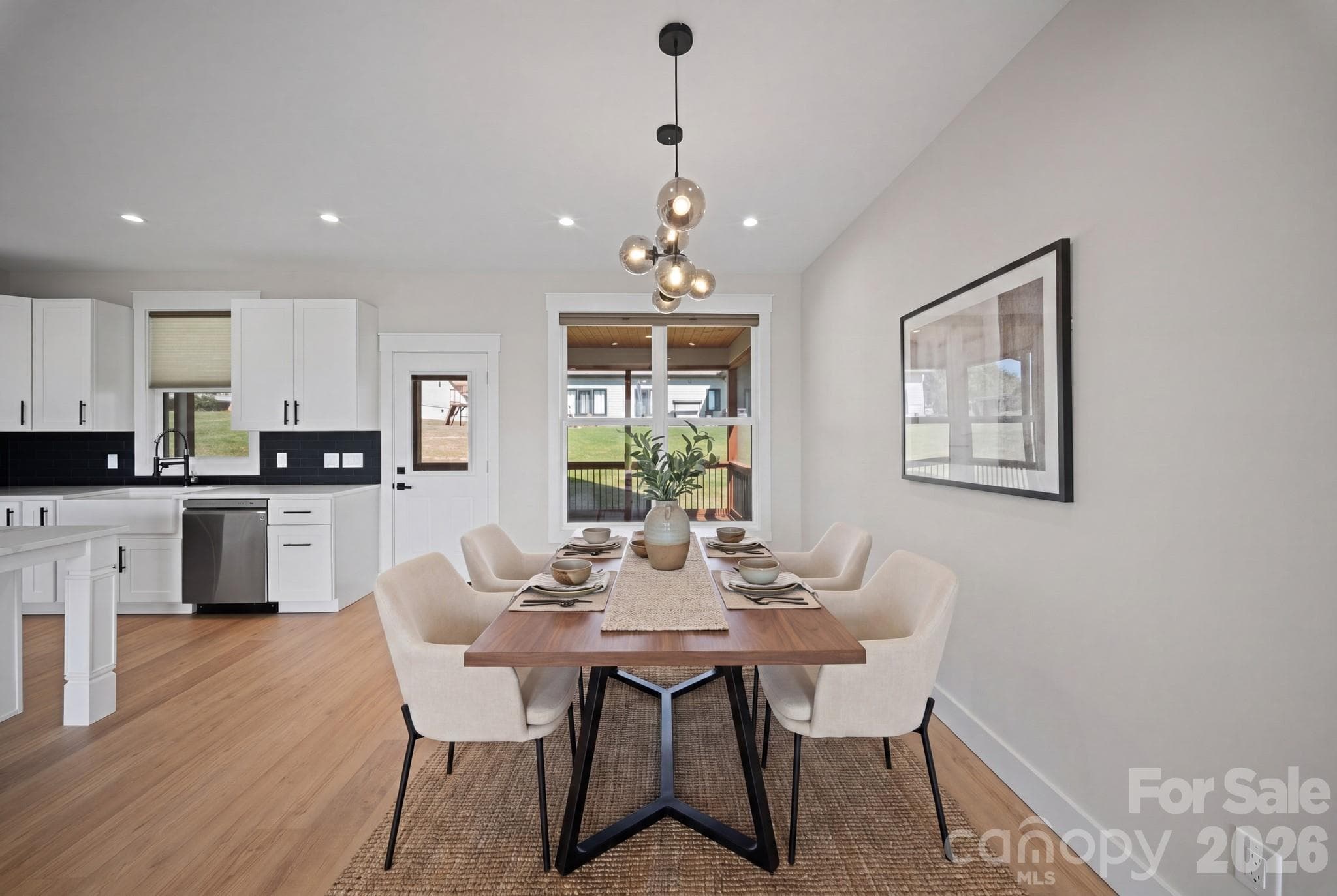 Dining area (virtually staged0 - 111 Pisgah Gap Drive, Candler