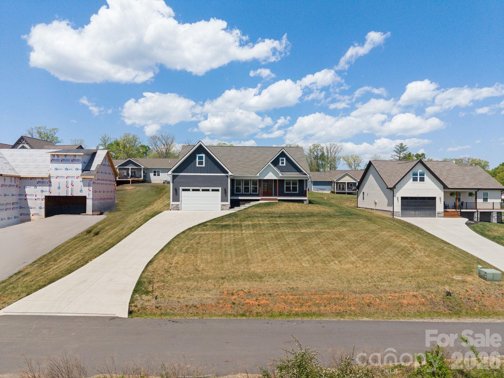 Large front yard - 111 Pisgah Gap Drive, Candler