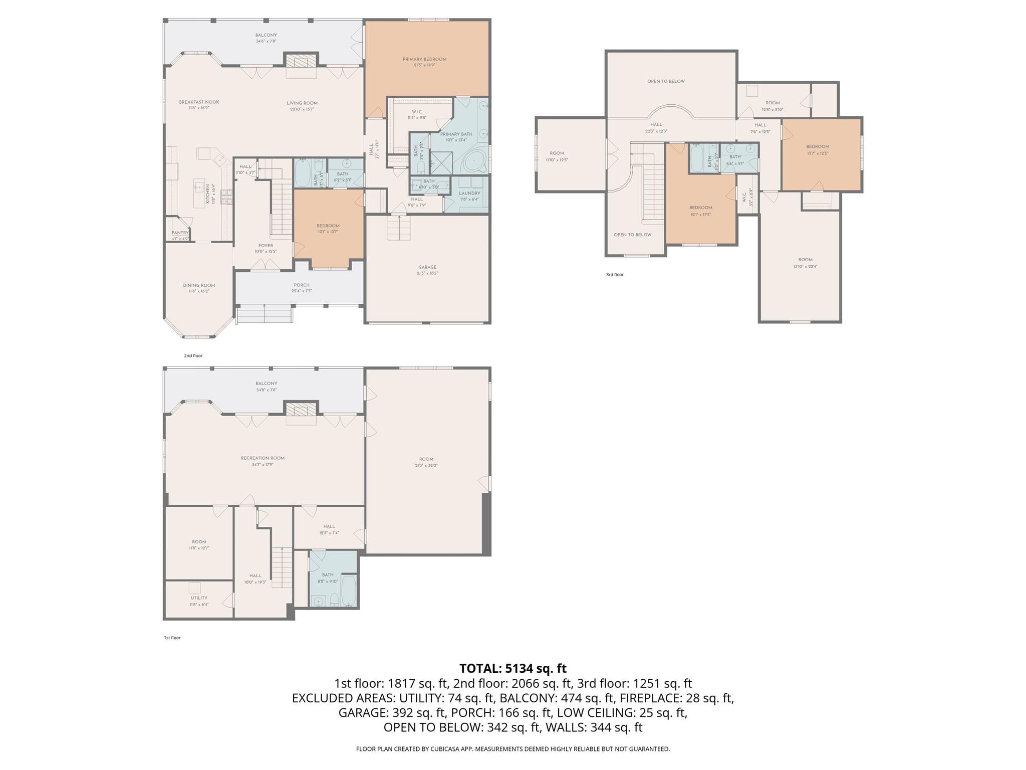 Floor Plan 3 Levels - 314 Woodland Drive, Swannanoa