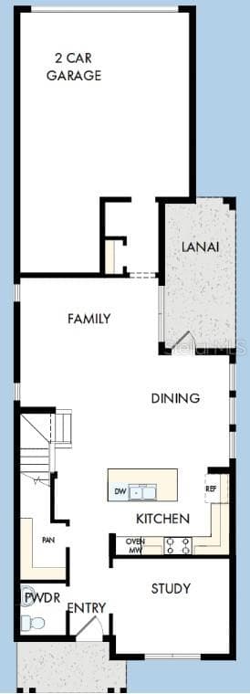 Floor Plan First Floor - 2831 CRIMSON CAP ST, ODESSA