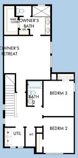 Floor Plan Second Floor - 2831 CRIMSON CAP ST, ODESSA