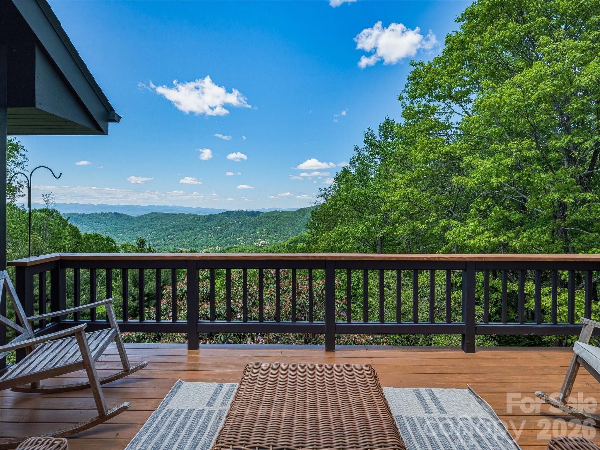 Imagine enjoying your days here, book-ended by morning coffee and an evening nightcap. - 100 Big Spring Drive, Asheville
