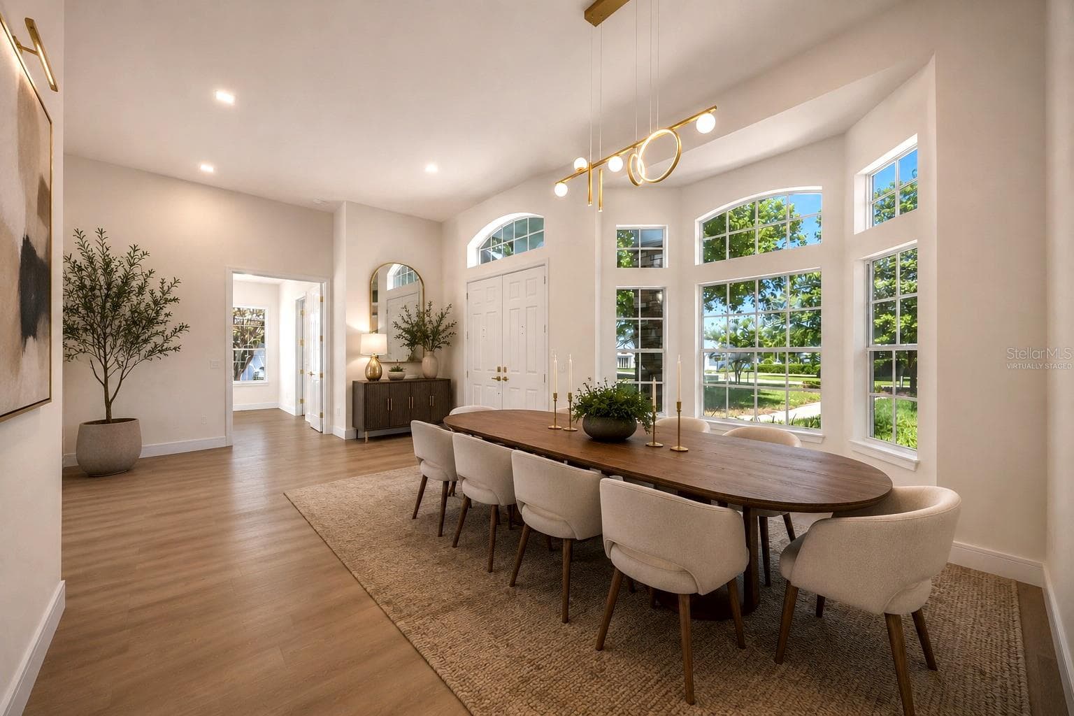 Dining Room Virtually Staged - 9548 CROWN PRINCE LN, WINDERMERE