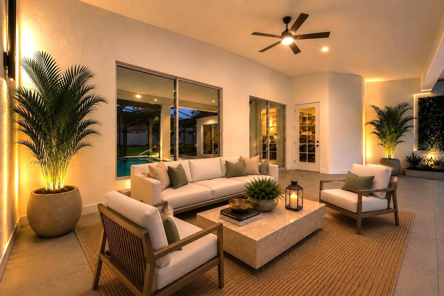 Porch Virtually Staged - 9548 CROWN PRINCE LN, WINDERMERE