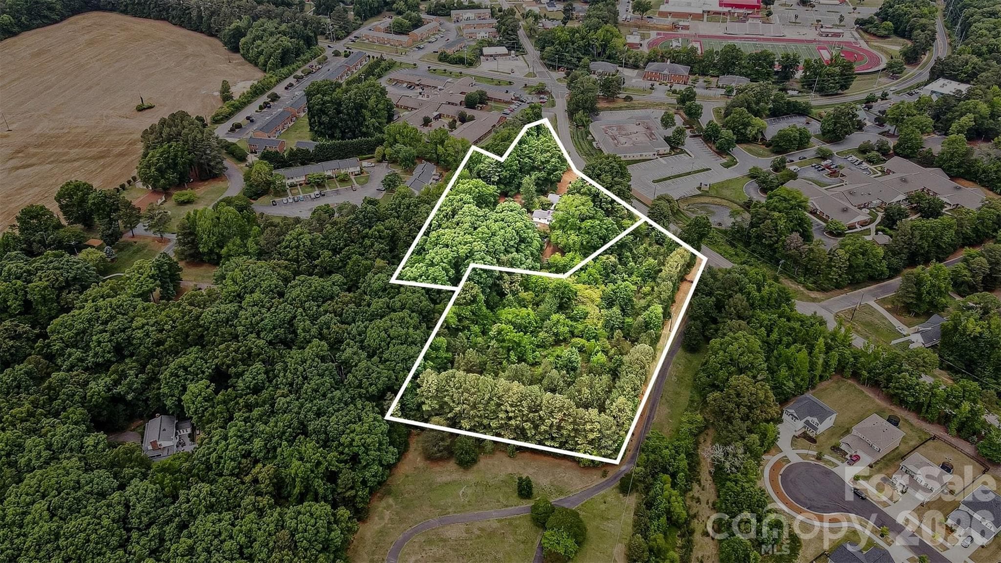 2 parcels - *Lot lines are approximate - please verify as needed* - Monroe