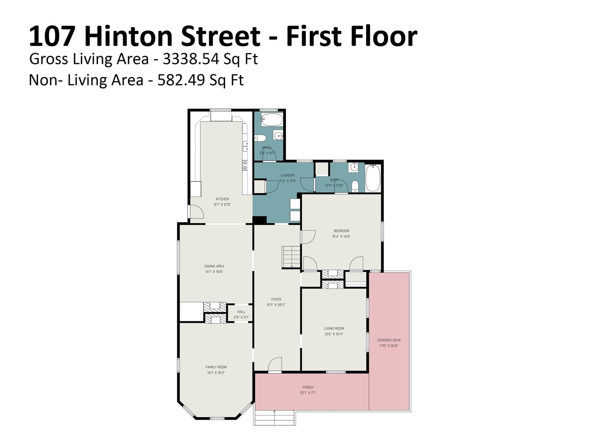 First floor - 107 Hinton Street, Chester