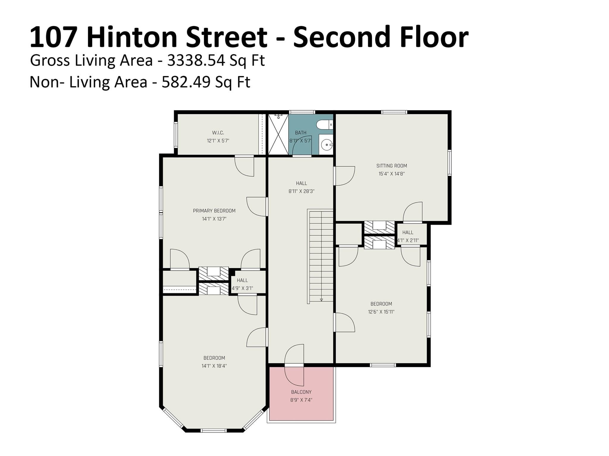 Second Floor - 107 Hinton Street, Chester
