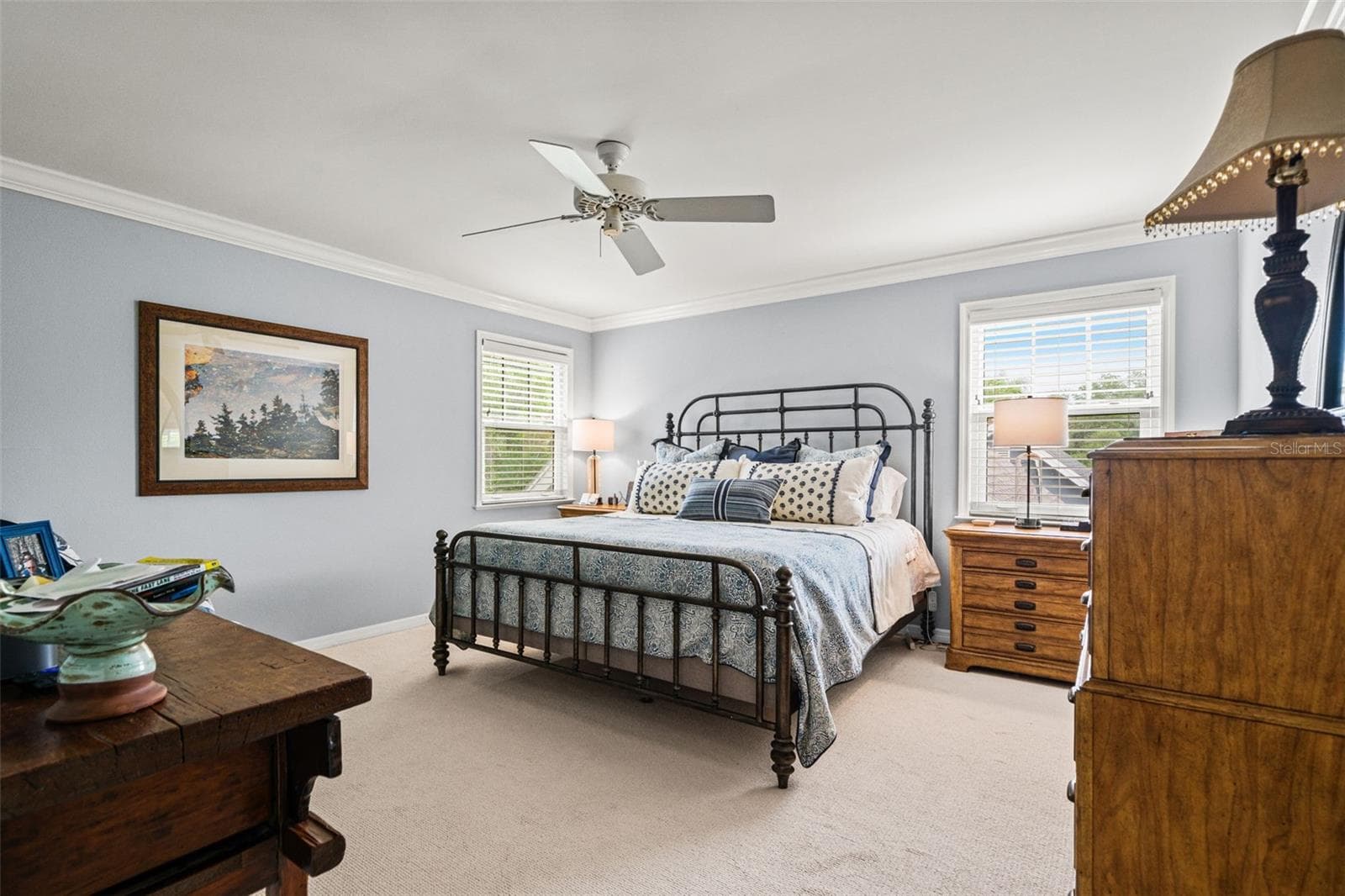 2nd floor bedroom with ensuite bathroom and walk in closet, can be used as a 2nd primary - 3233 W PARKLAND BLVD, TAMPA