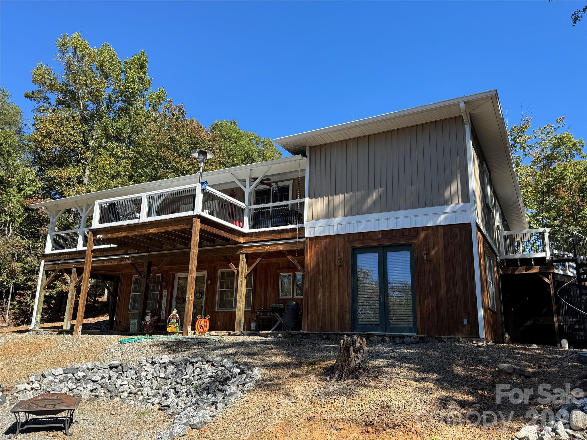 Back side - Lake Lure