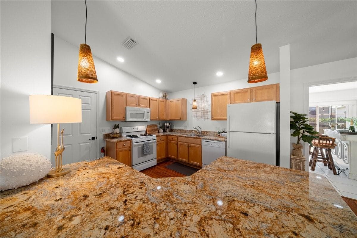 Granite Countertops in Kitchen - VILLAGES OF SUMTER, THE VILLAGES