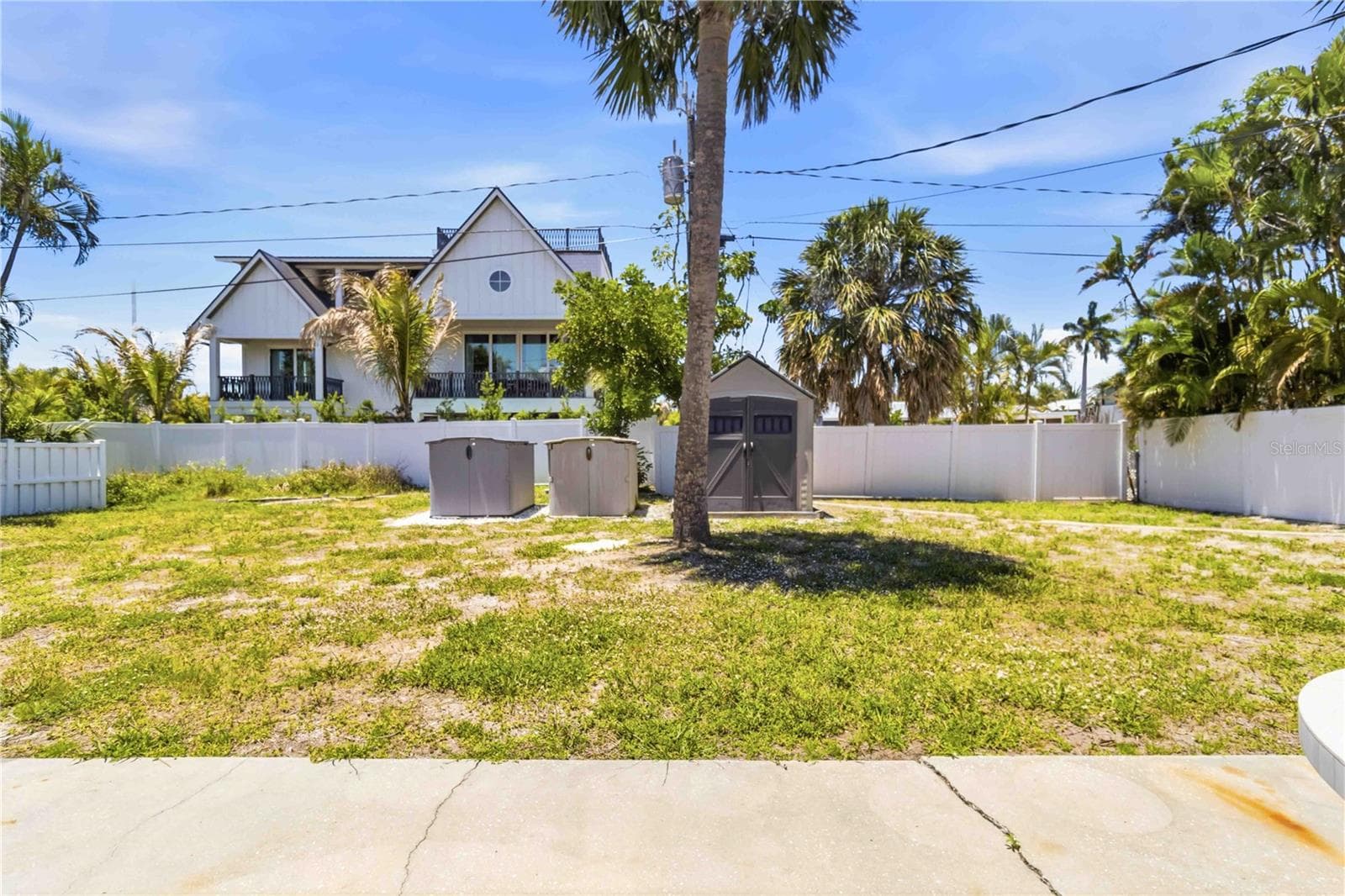 Backyard - 306 PALM AVE, ANNA MARIA