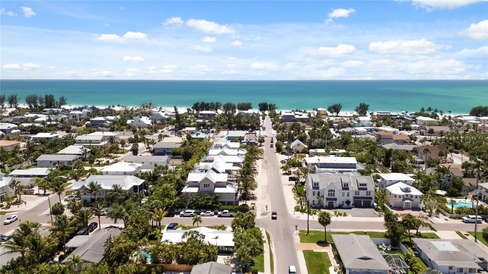 Palm Ave facing towards the beach. Short Walk! - 306 PALM AVE, ANNA MARIA