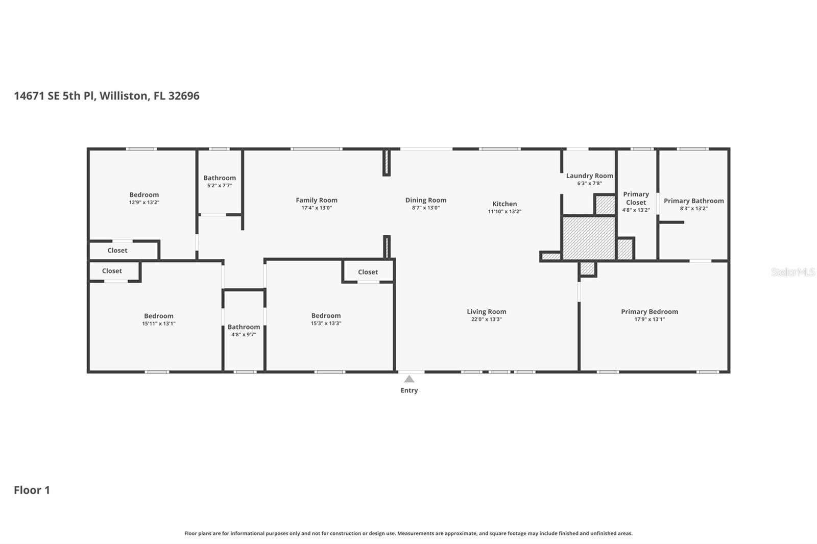 Floorplan - 14671 SE 5TH PL, WILLISTON