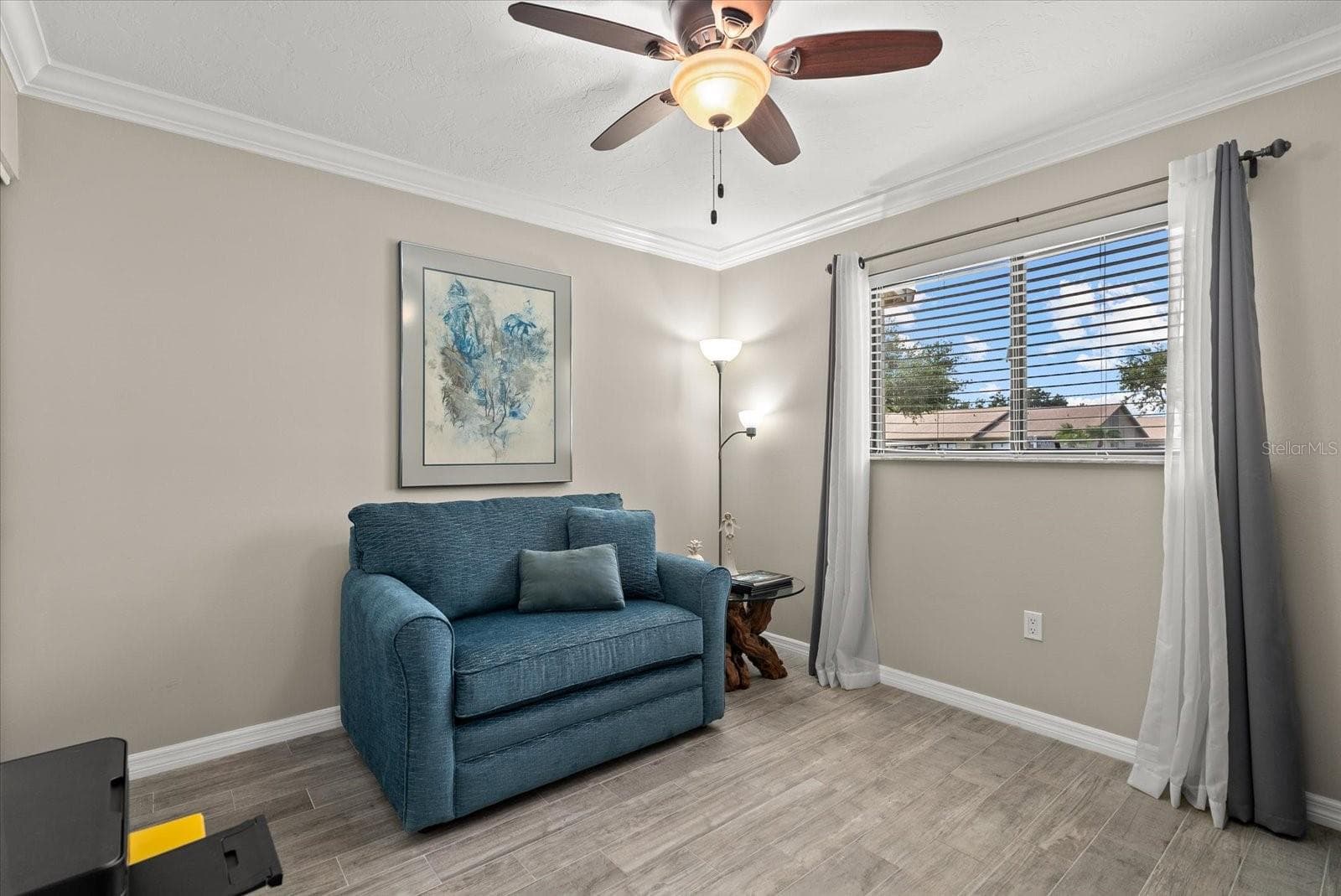 2nd bedroom, currently used as a TV room/Den. - 2723 60TH AVENUE DR W #2723, BRADENTON