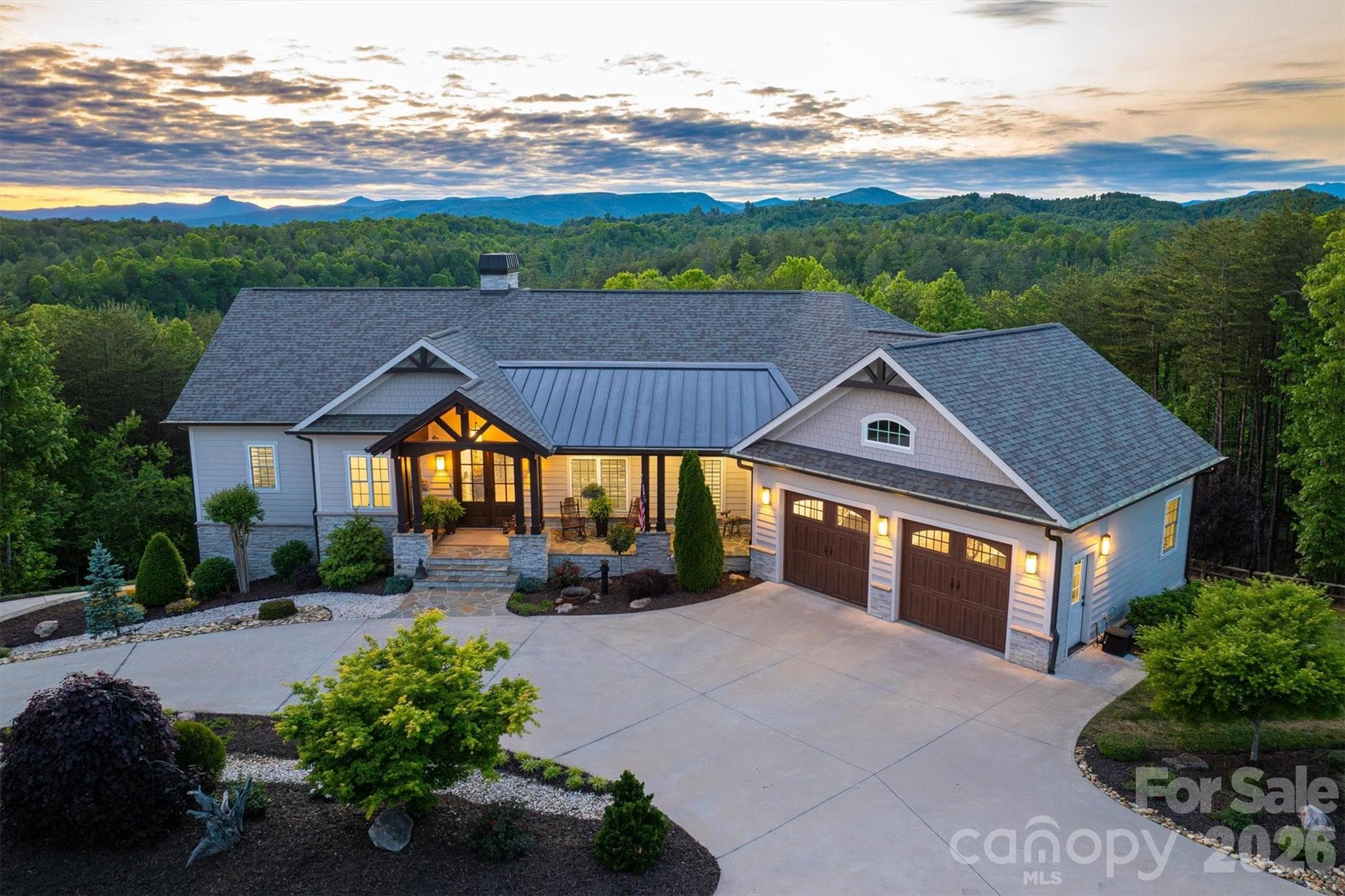 1506 High Valley Way includes 2 full acres of Blue Ridge Mountain Land within at 3,200 acre gated community, The Coves Mountain River Club - Lenoir