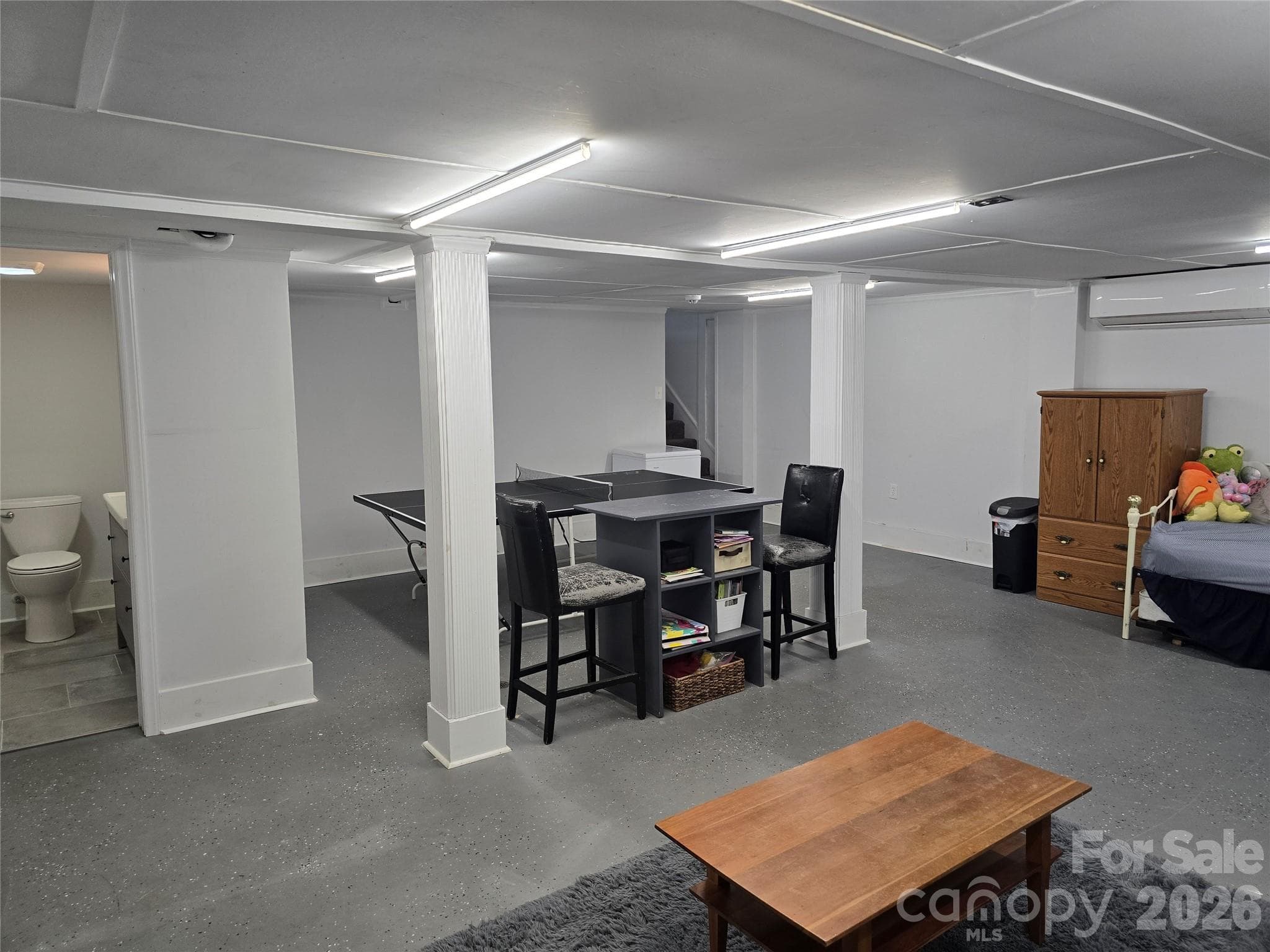 Basement with new  ceilings 5/15/26 - 403 Stevens Street, China Grove