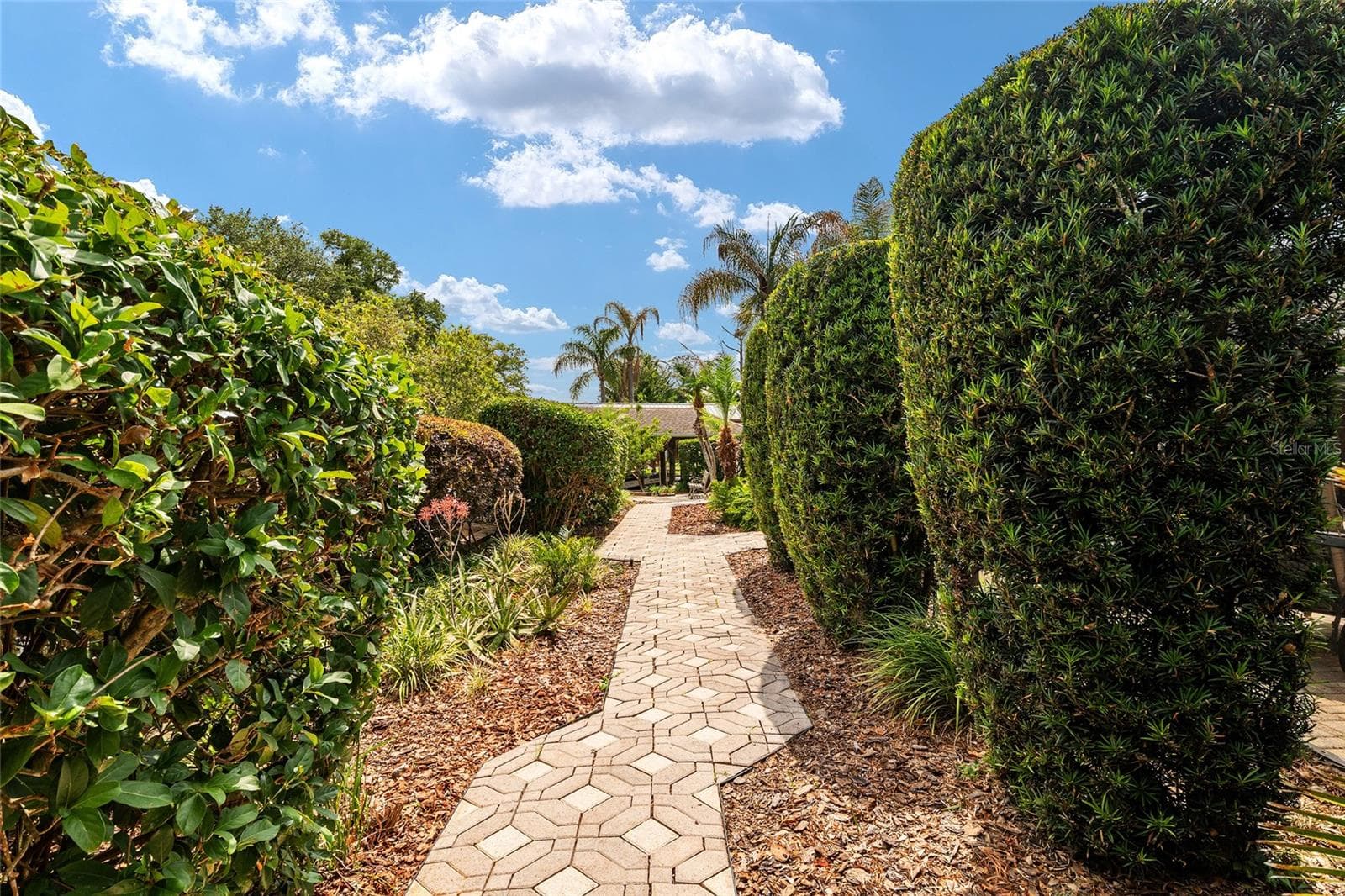 Walk way to fire pit - 29 SE OCALE WAY, SUMMERFIELD