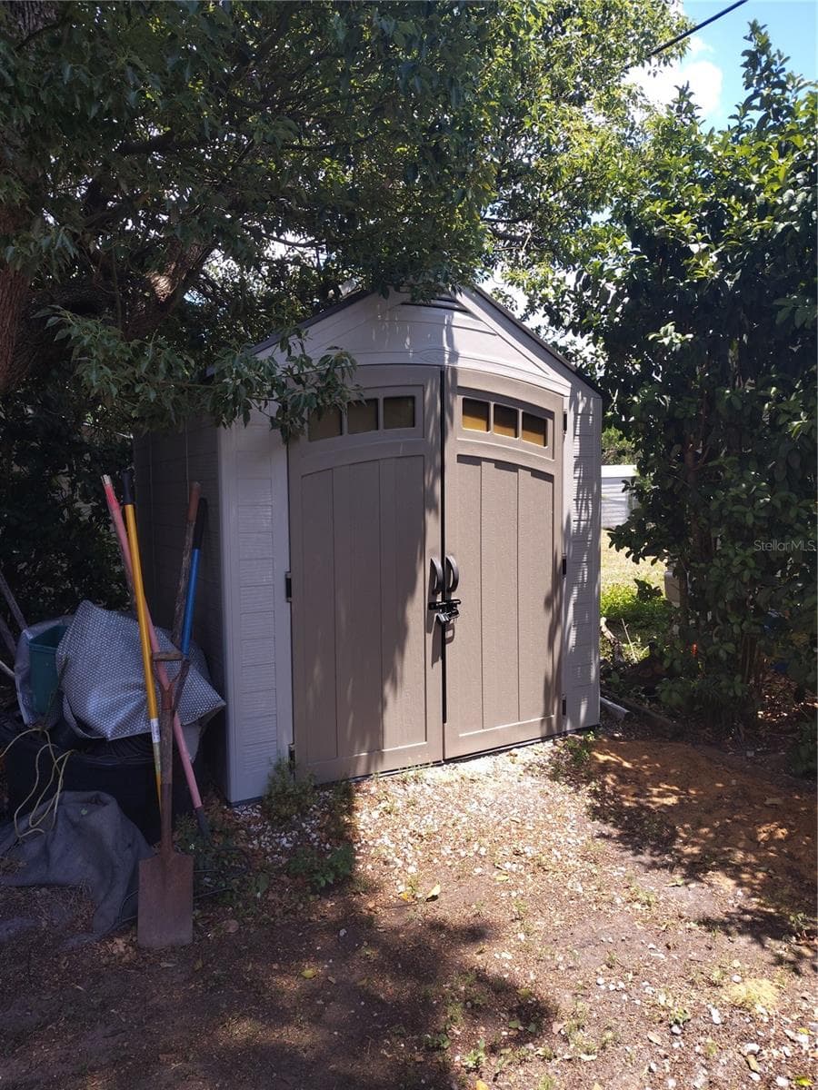 storage shed - 37748 MARKLAND AVE, ZEPHYRHILLS
