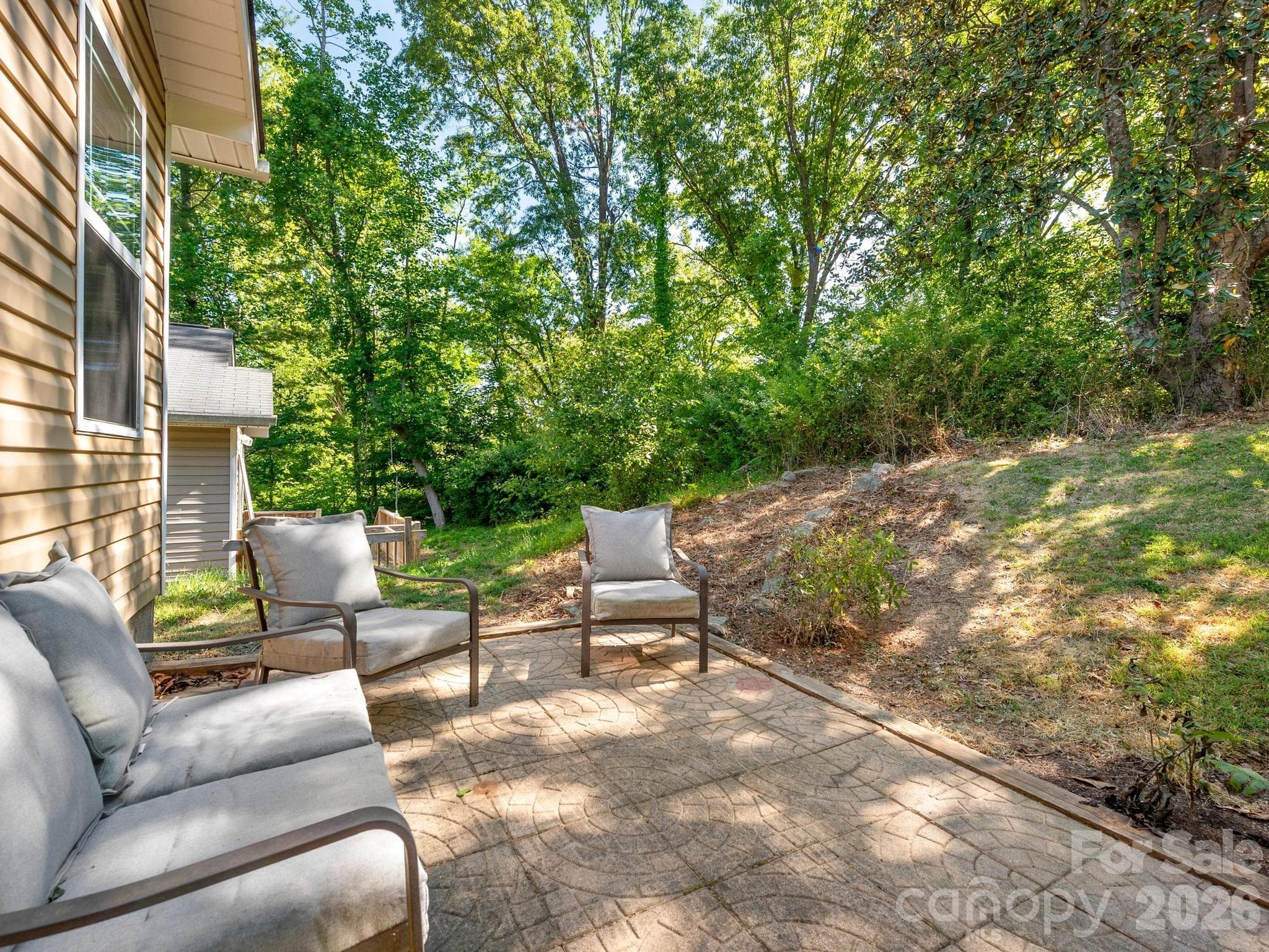 Back patio - Asheville