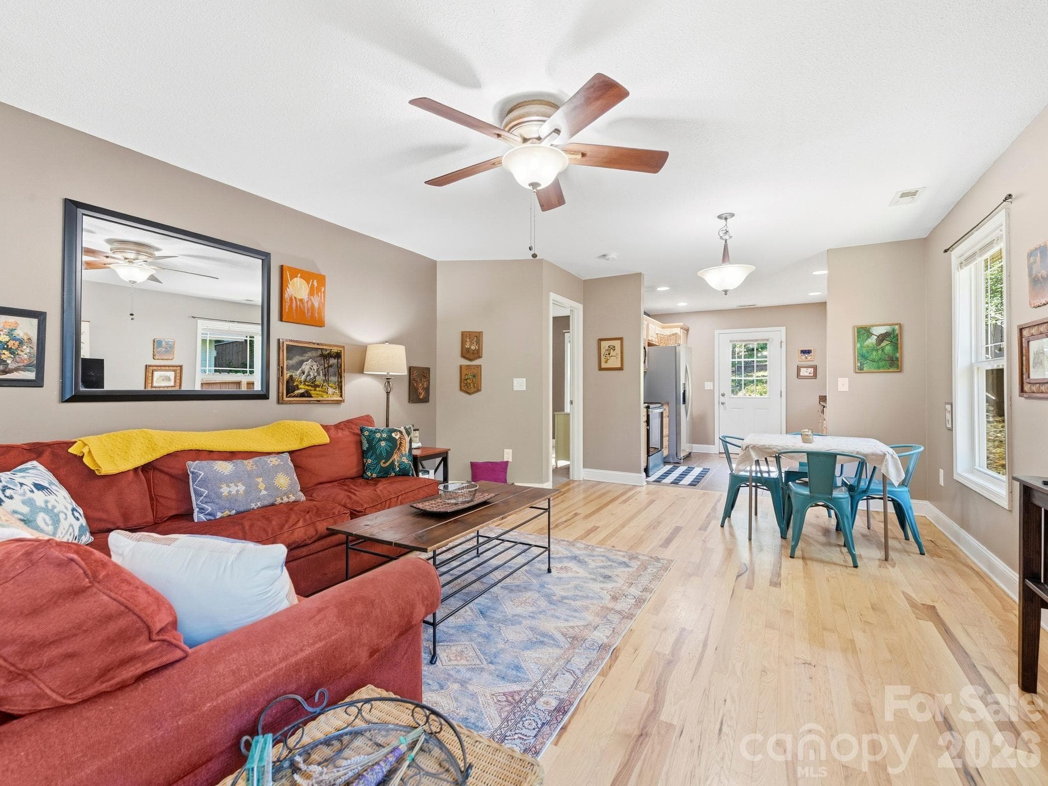 Open living areas - Asheville