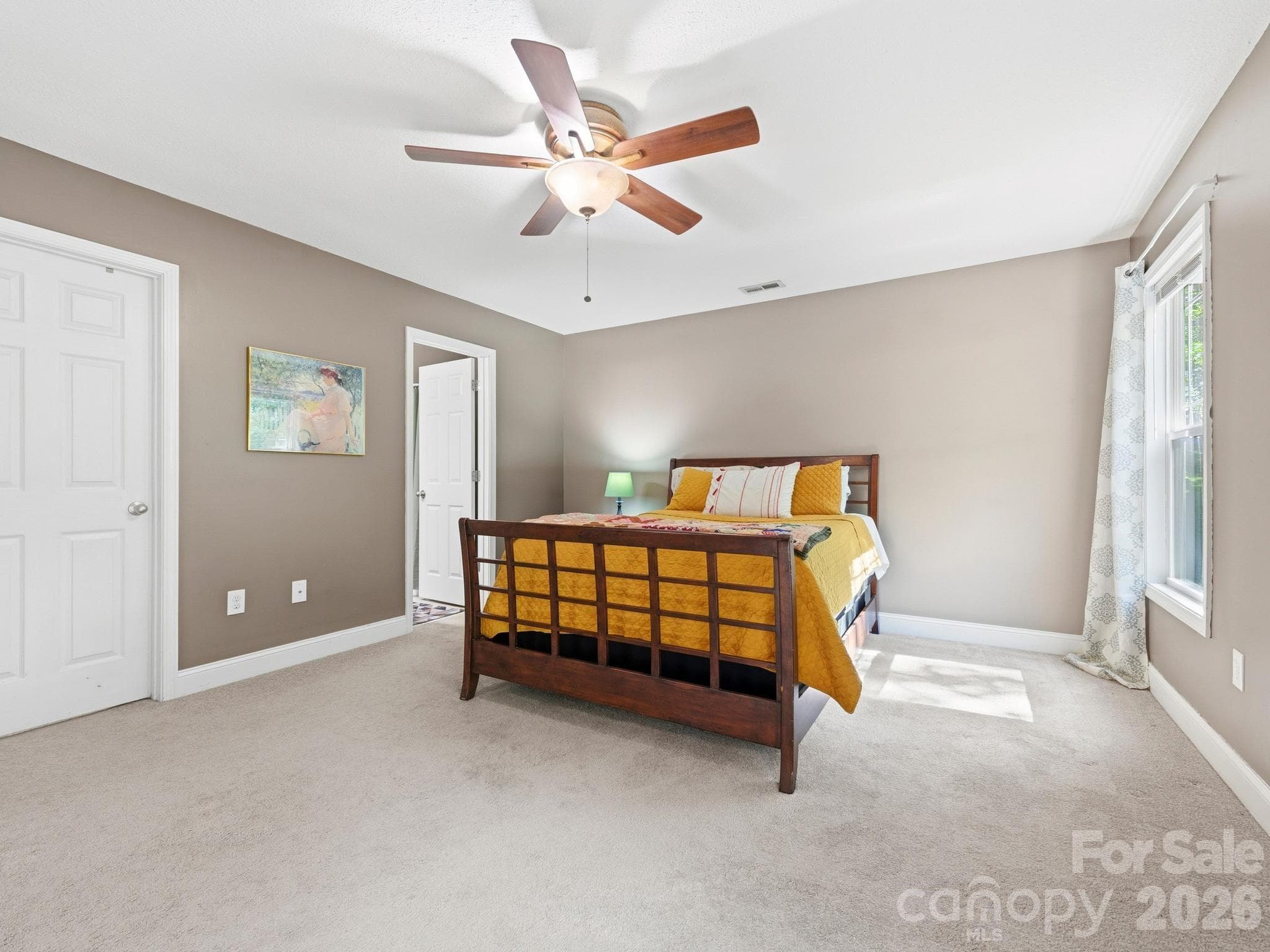 Spacious primary bedroom - Asheville