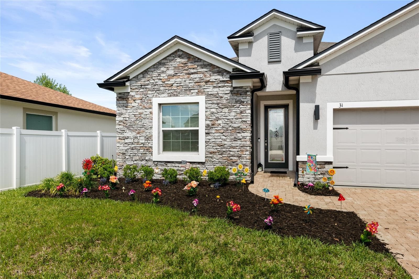 Stone Facade - 31 OLIVINE CT, ST AUGUSTINE