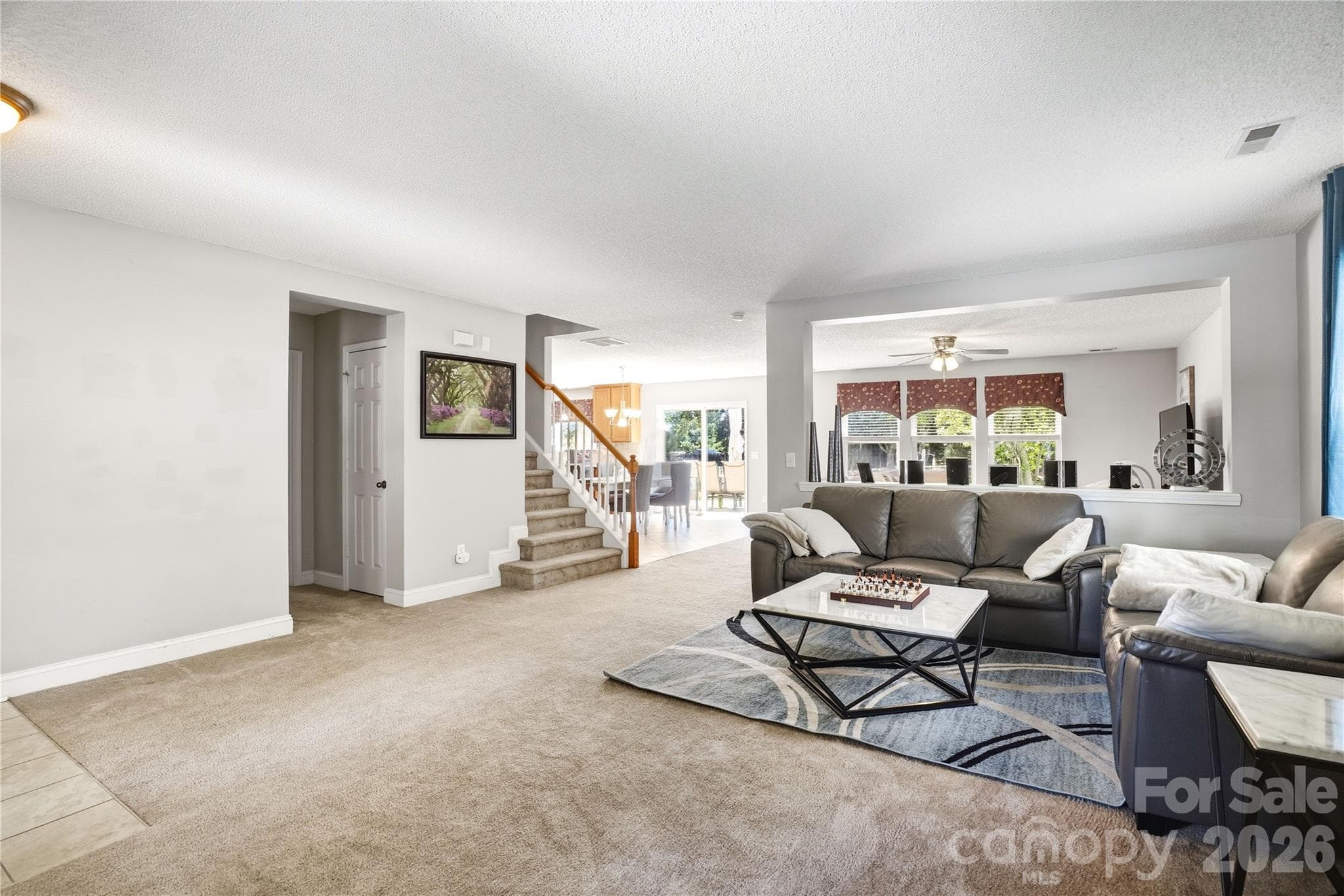 Huge Living room - easily can convert to an office - 13310 Pontchatrain Avenue, Charlotte