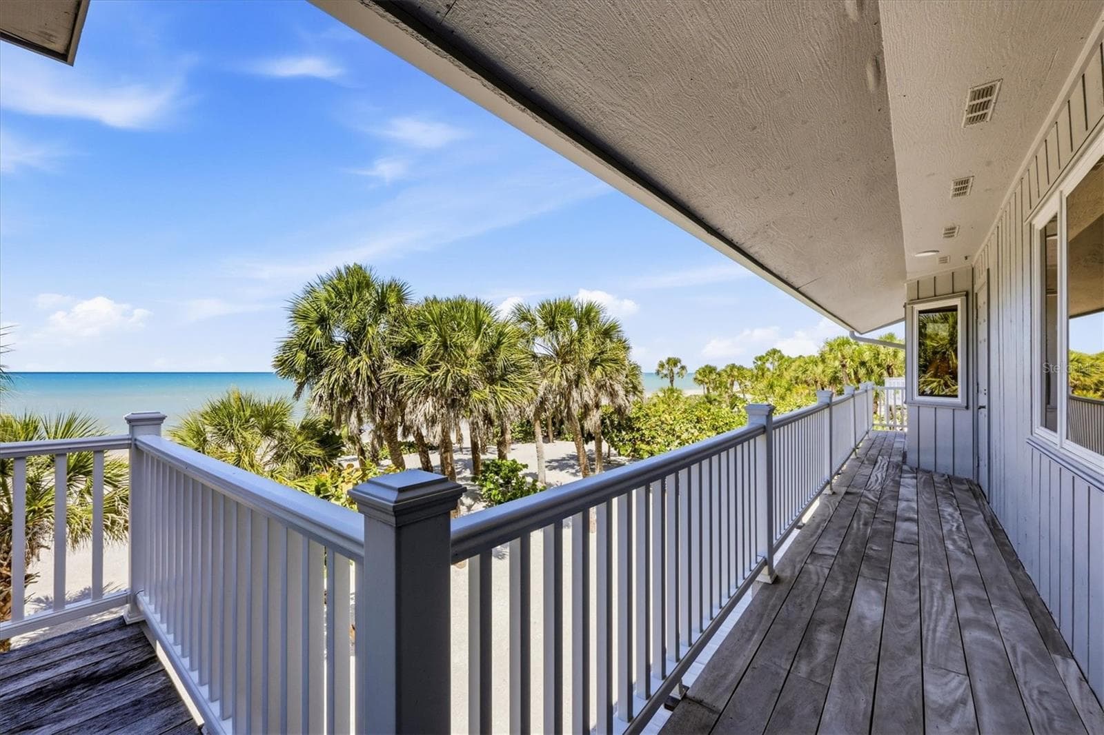 Balcony off Primary Master Suite - 750 N MANASOTA KEY RD, ENGLEWOOD